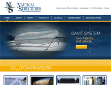 Tablet Screenshot of nautical-structures.com